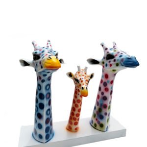 Giraffe Head - Set of 3